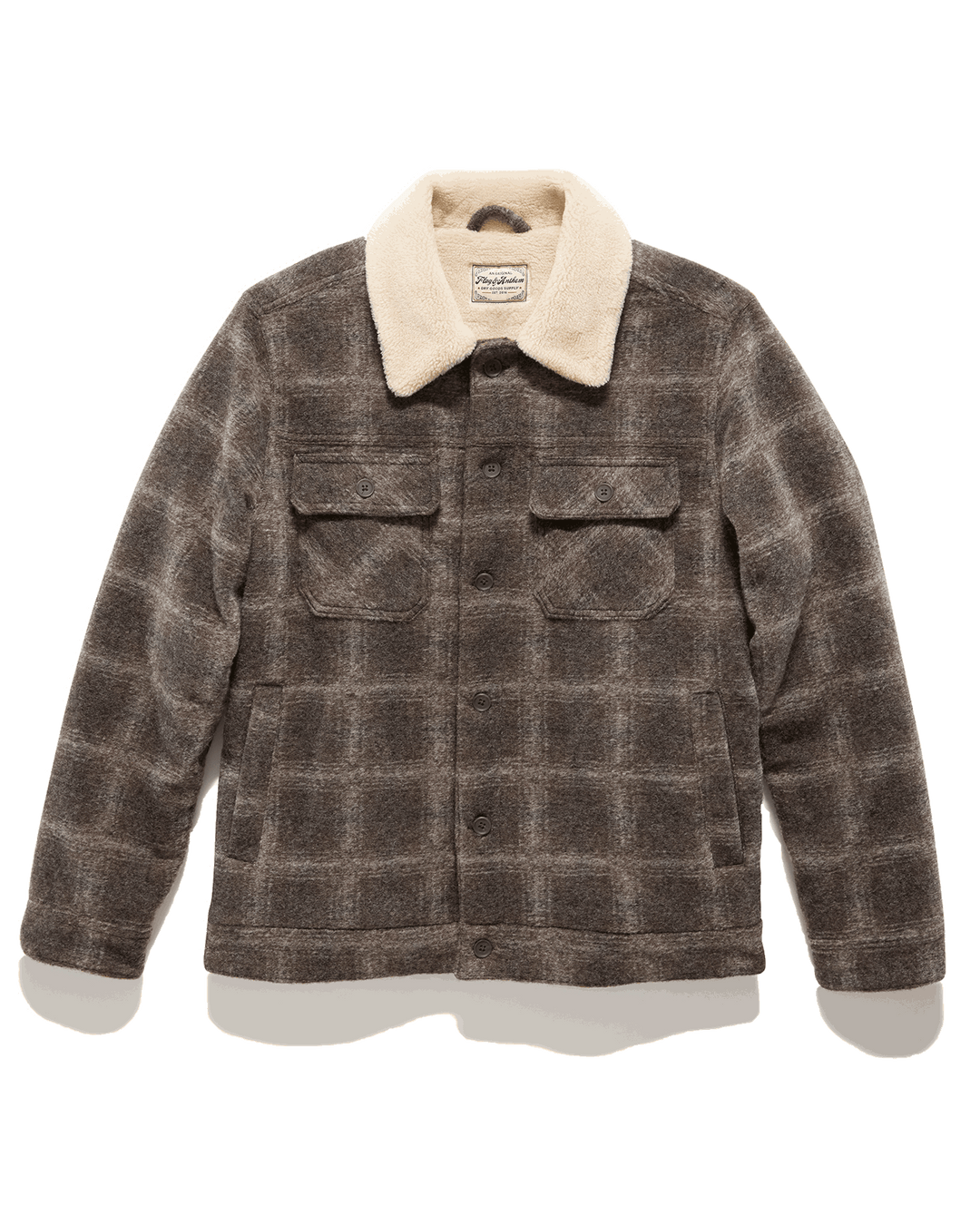 BROOKWOOD SHERPA-LINED JACKET
