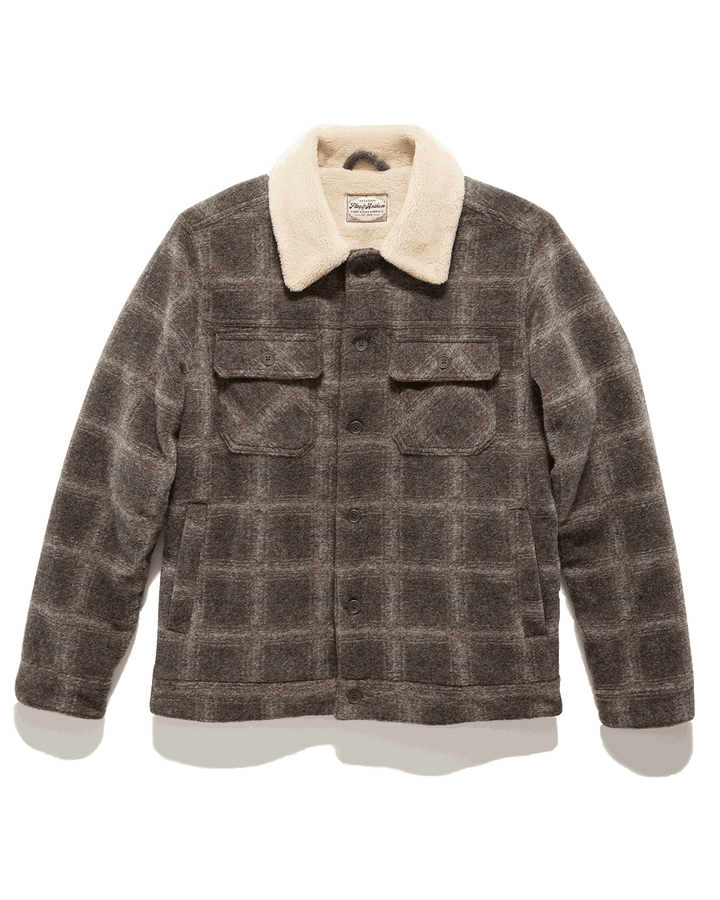 BROOKWOOD SHERPA-LINED JACKET