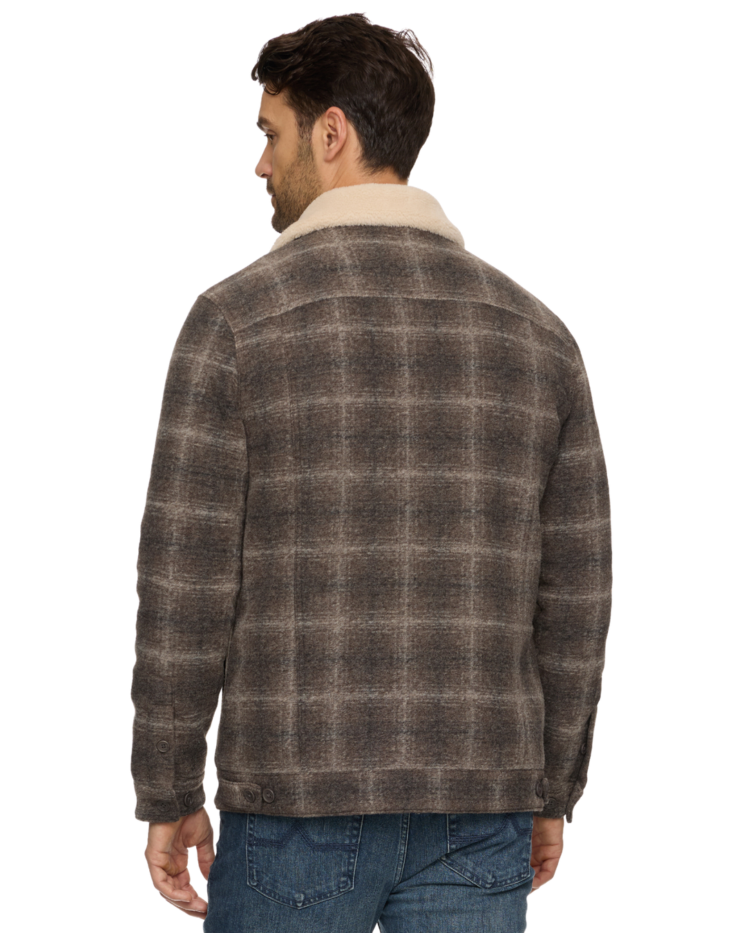 BROOKWOOD SHERPA-LINED JACKET