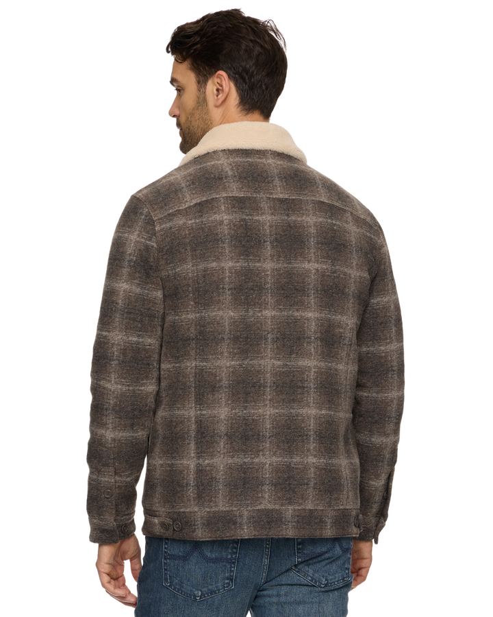 BROOKWOOD SHERPA-LINED JACKET