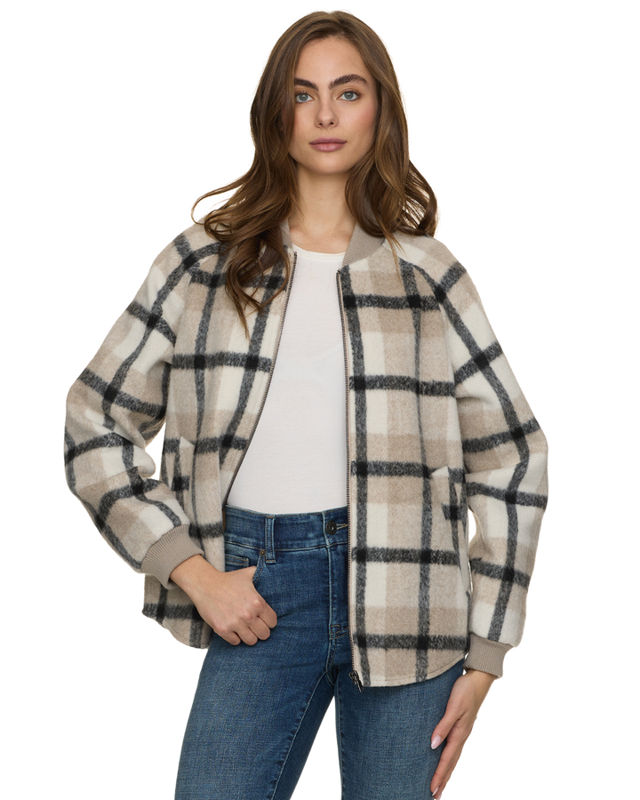 ANNISTON QUILTED BOMBER JACKET