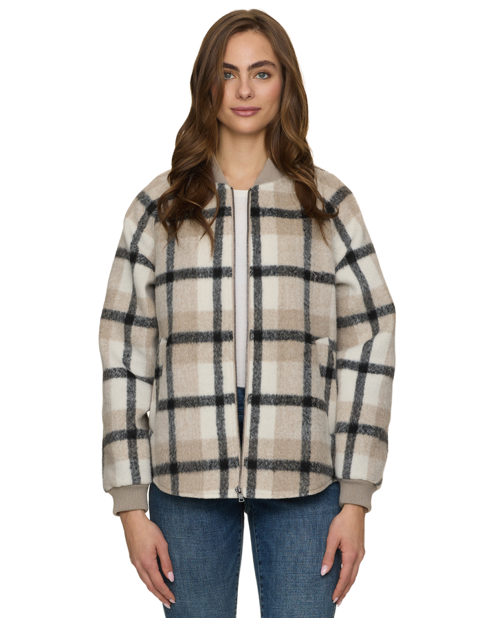 ANNISTON QUILTED BOMBER JACKET