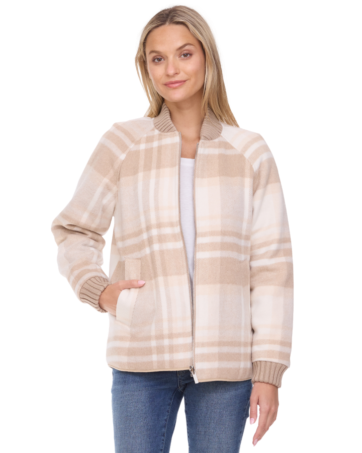 ANNISTON REVERSIBLE BOMBER JACKET