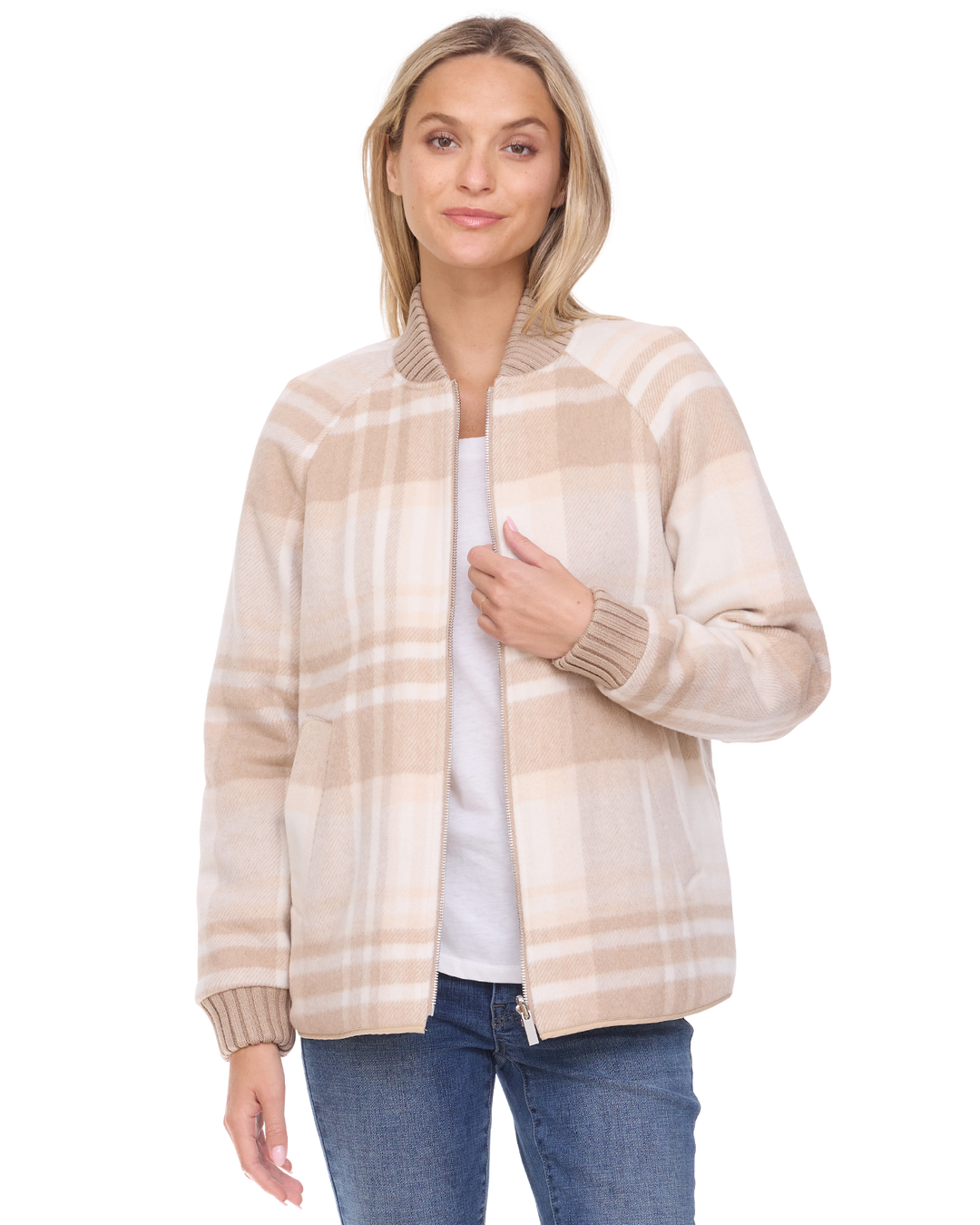 ANNISTON REVERSIBLE BOMBER JACKET