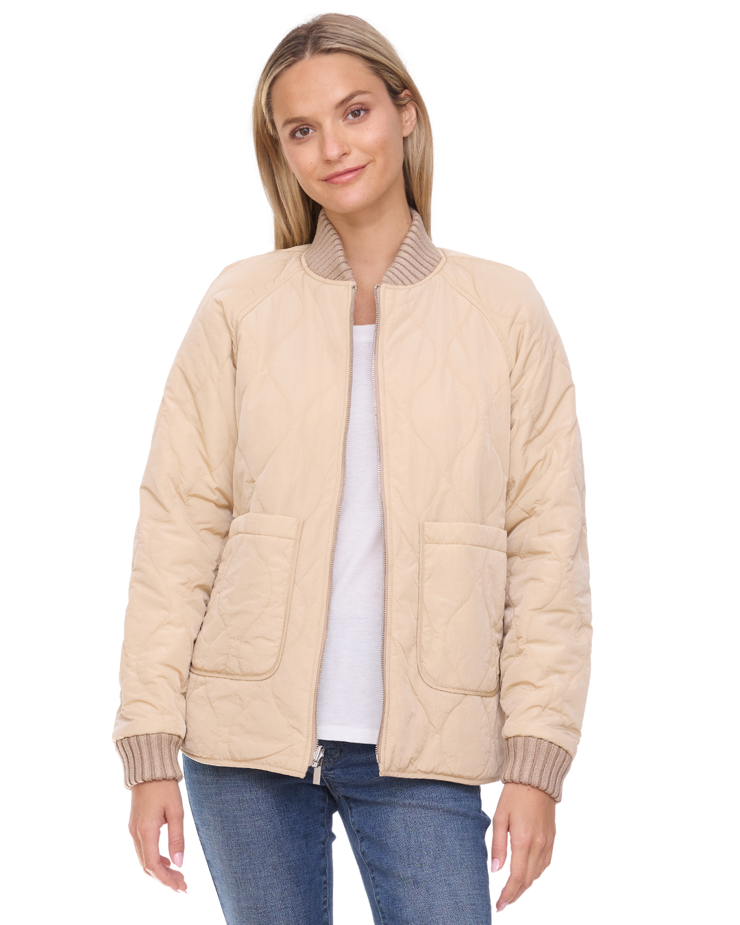 ANNISTON REVERSIBLE BOMBER JACKET