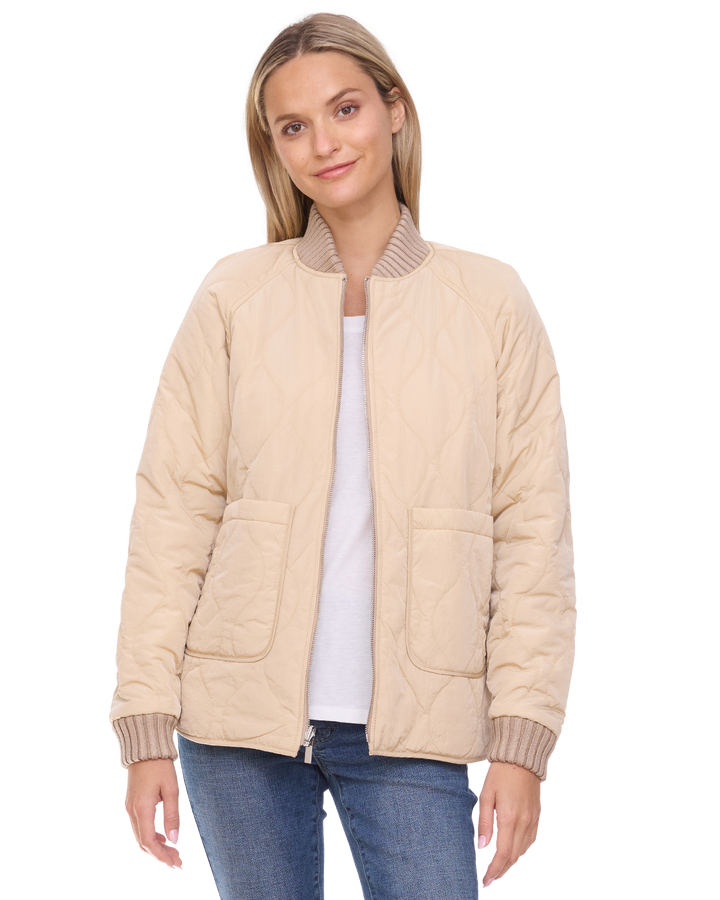 ANNISTON REVERSIBLE BOMBER JACKET