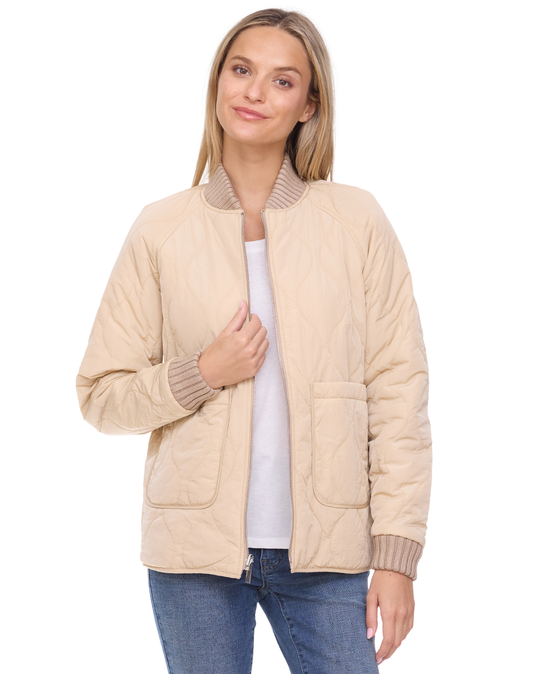 ANNISTON REVERSIBLE BOMBER JACKET