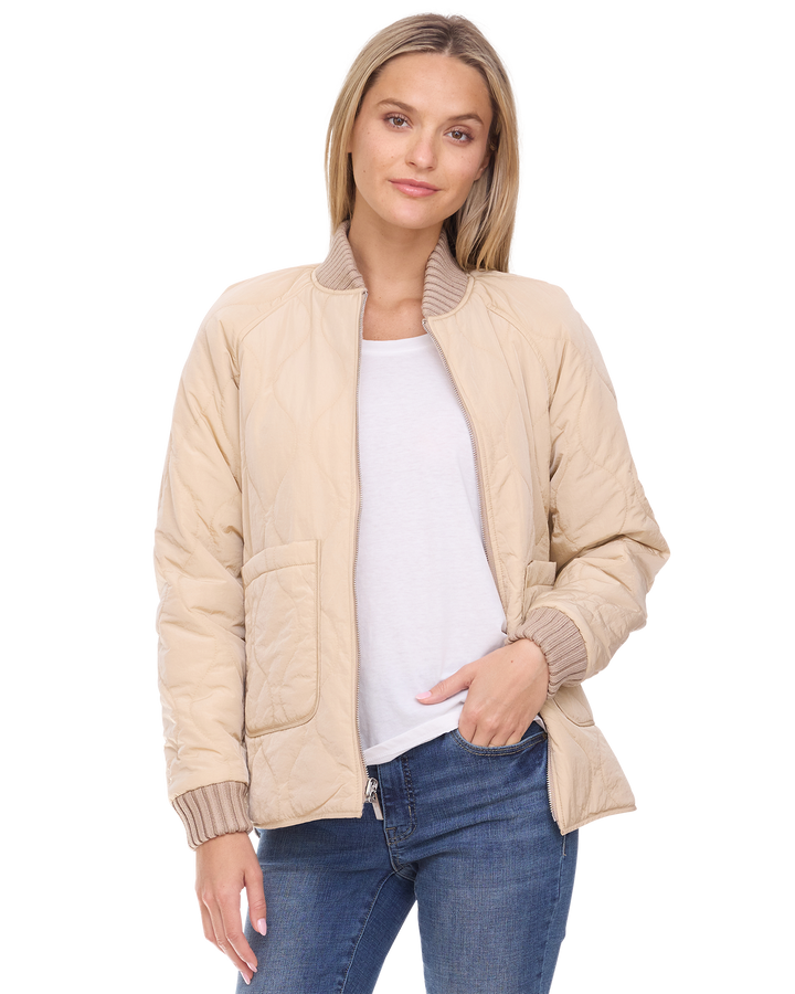 ANNISTON REVERSIBLE BOMBER JACKET