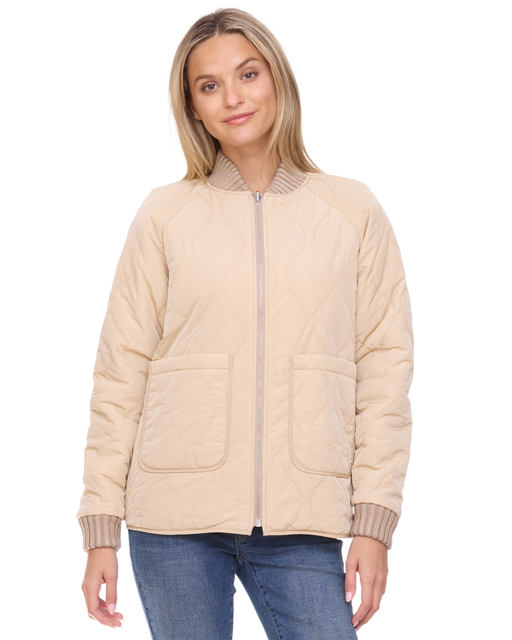 ANNISTON REVERSIBLE BOMBER JACKET