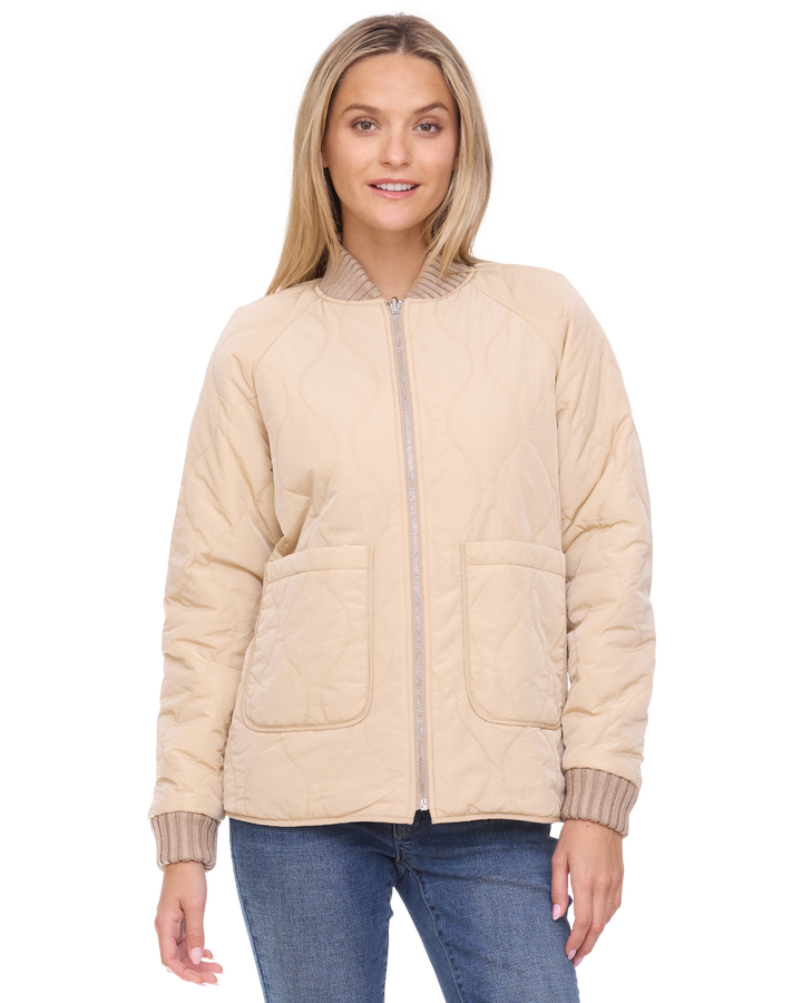 ANNISTON REVERSIBLE BOMBER JACKET