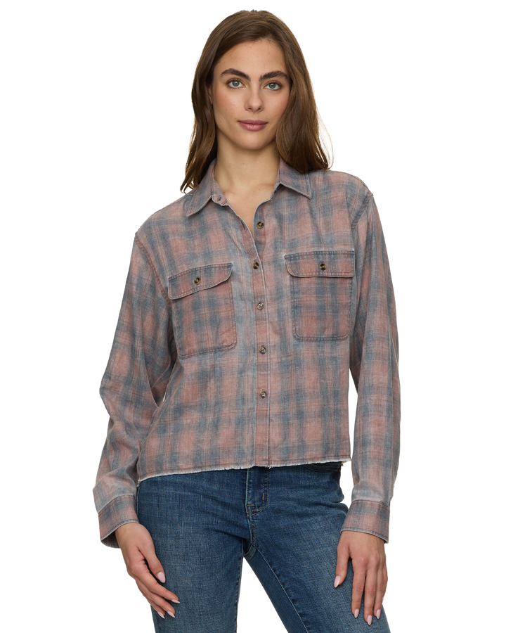 ROSEVILLE VINTAGE SOFT CROP SHIRT
