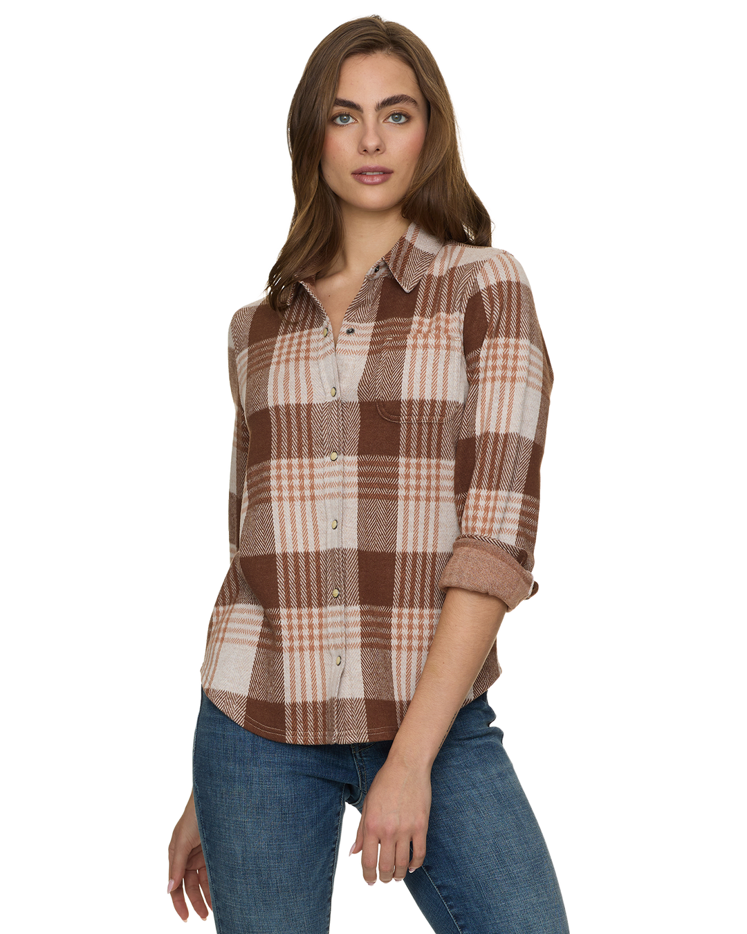 WOMEN'S HERO STRETCH FLANNEL SHIRT