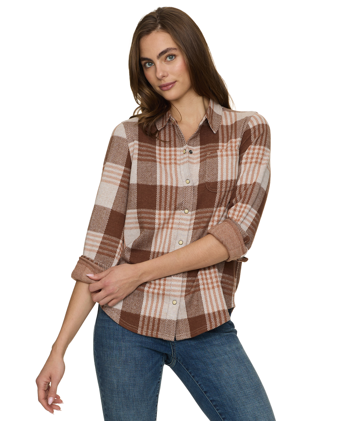 WOMEN'S HERO STRETCH FLANNEL SHIRT