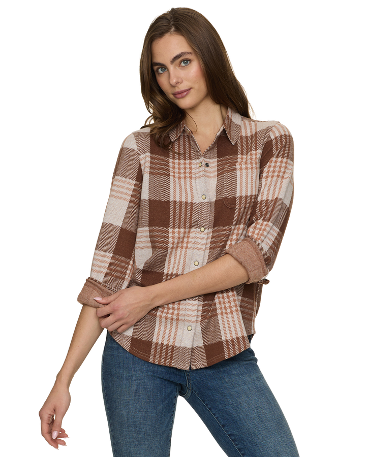 WOMEN'S HERO STRETCH FLANNEL SHIRT