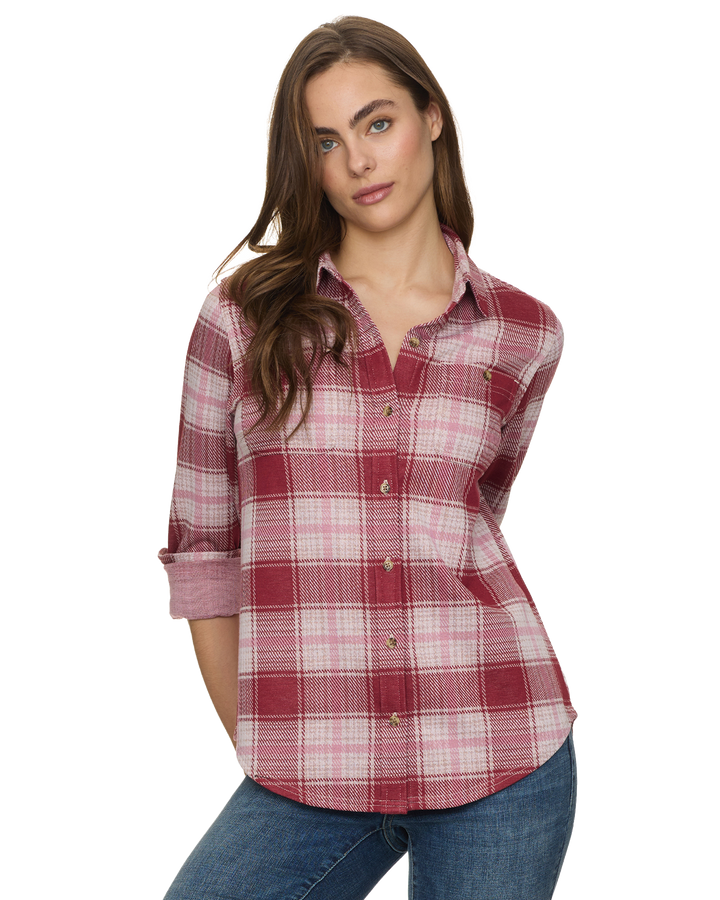 WOMEN'S HERO STRETCH FLANNEL SHIRT