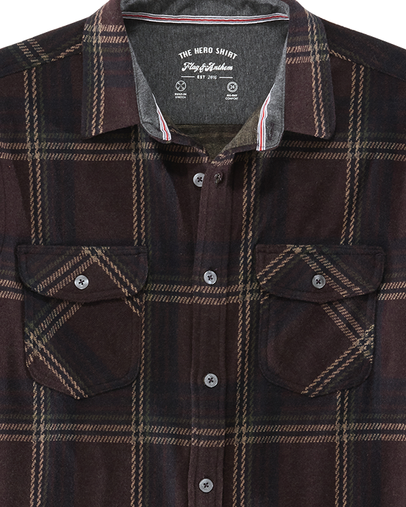 HERO STRETCH FLANNEL SHIRT