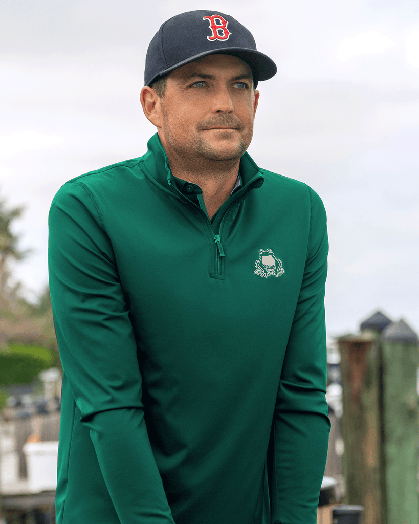 【TGL】Boston Common Golf ハーフジップ 長袖シャツ TGL BOSTON COMMON GOLF STRETCH PERFORMANCE 1/4-ZIP – Flag & Anthem