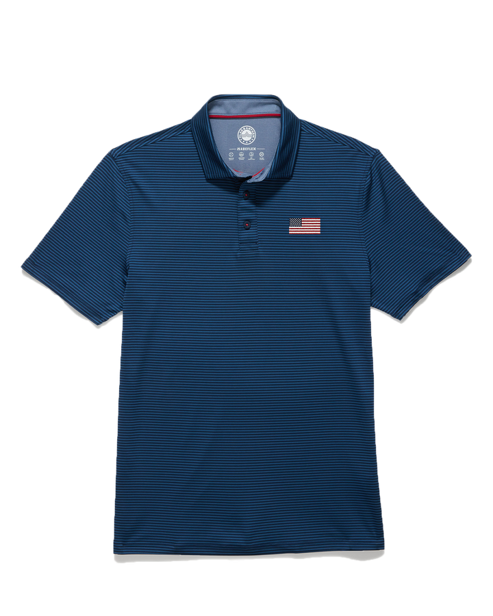 NAPLES FLAG PERFORMANCE POLO