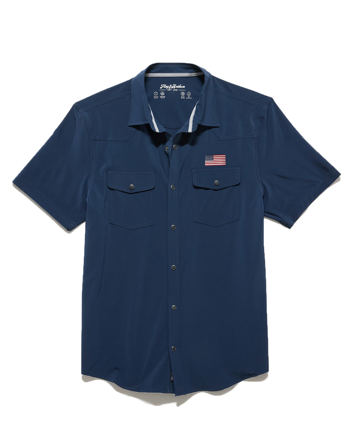 UPF FLAG PERFORMANCE WESTERN SHIRT
