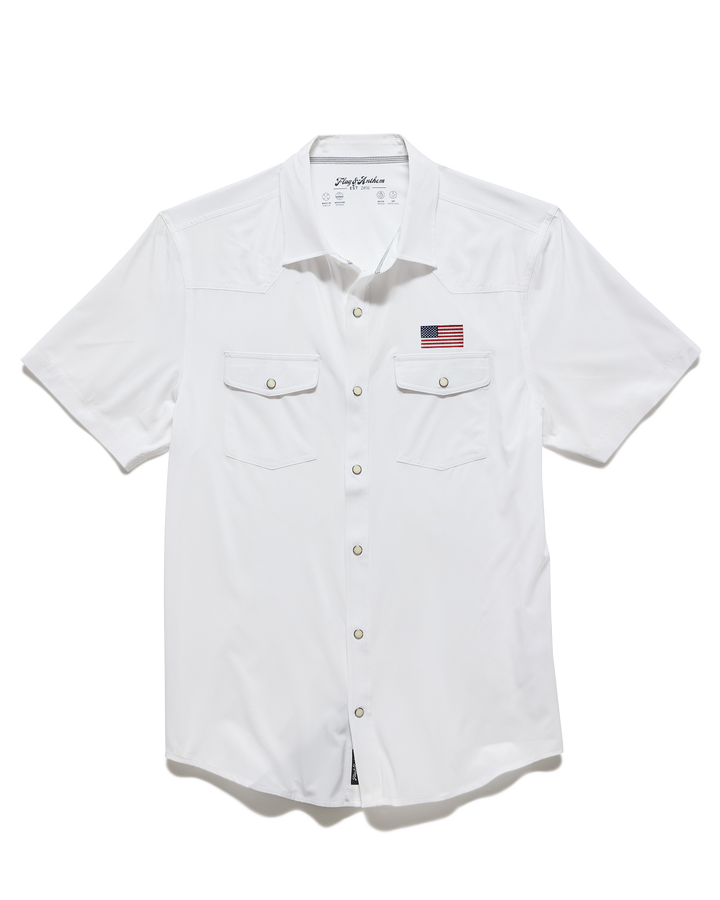 UPF FLAG PERFORMANCE WESTERN SHIRT