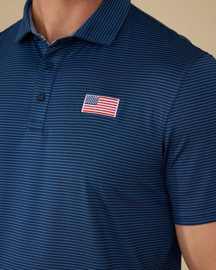 NAPLES FLAG PERFORMANCE POLO