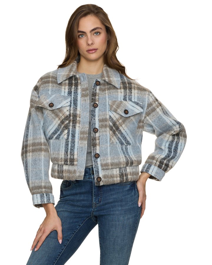TALLULAH PLAID JACKET