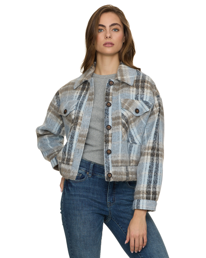 TALLULAH PLAID JACKET
