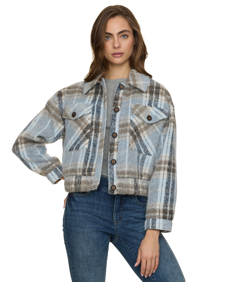 TALLULAH PLAID JACKET