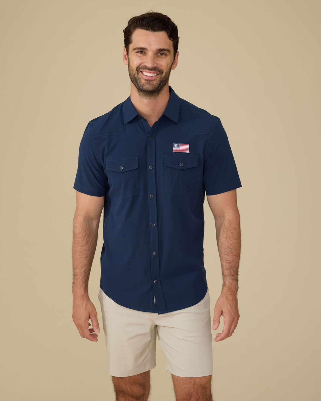 UPF FLAG PERFORMANCE WESTERN SHIRT