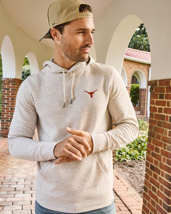 TEXAS BRADNER SUPER SOFT QUILTED HOODIE