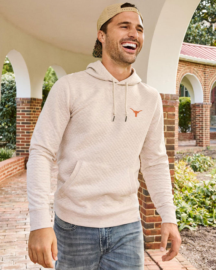 TEXAS BRADNER SUPER SOFT QUILTED HOODIE