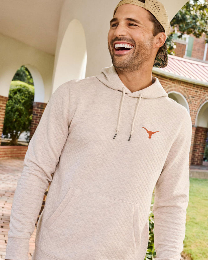 TEXAS BRADNER SUPER SOFT QUILTED HOODIE