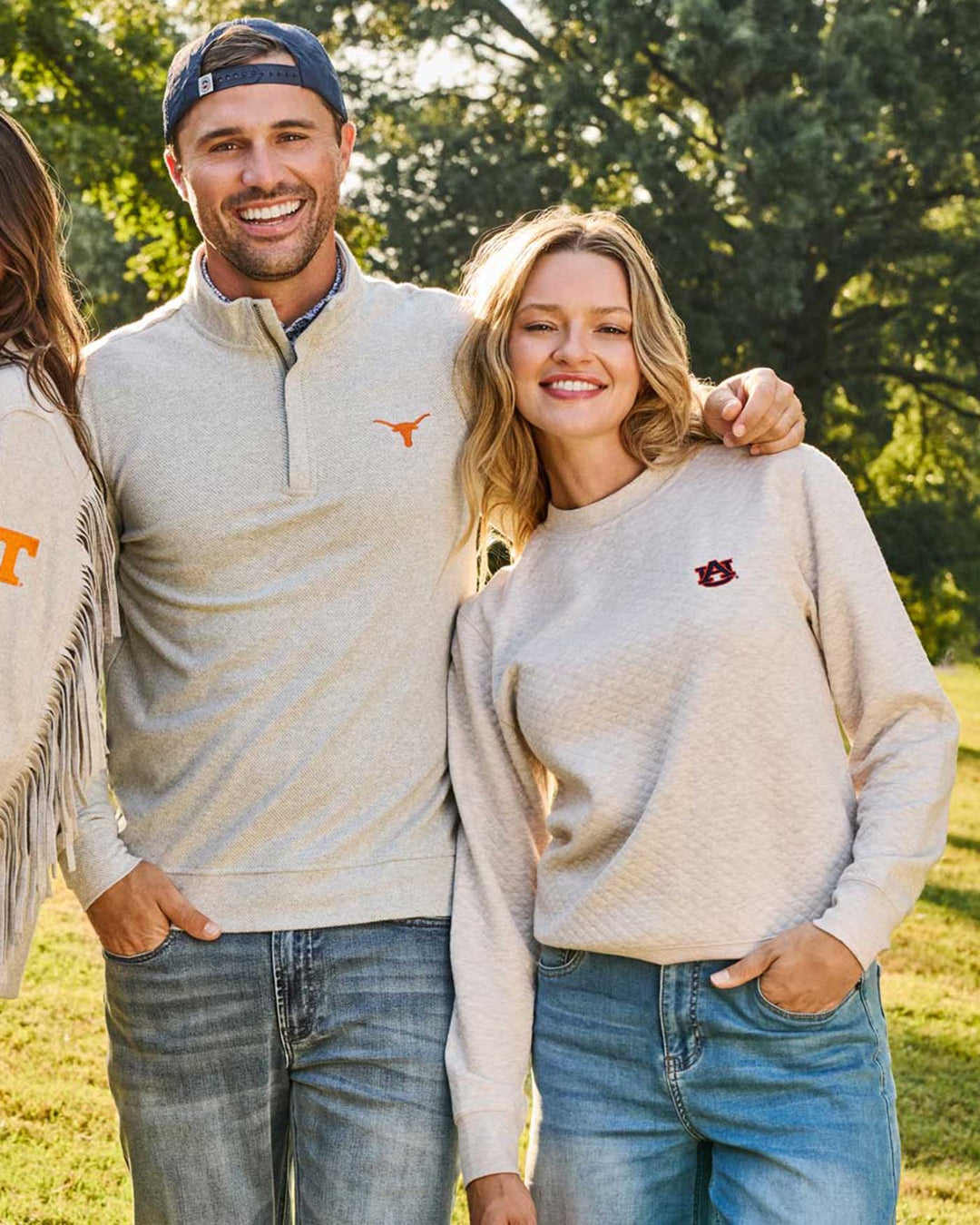 TEXAS HERO STRETCH KNIT 1/4-ZIP