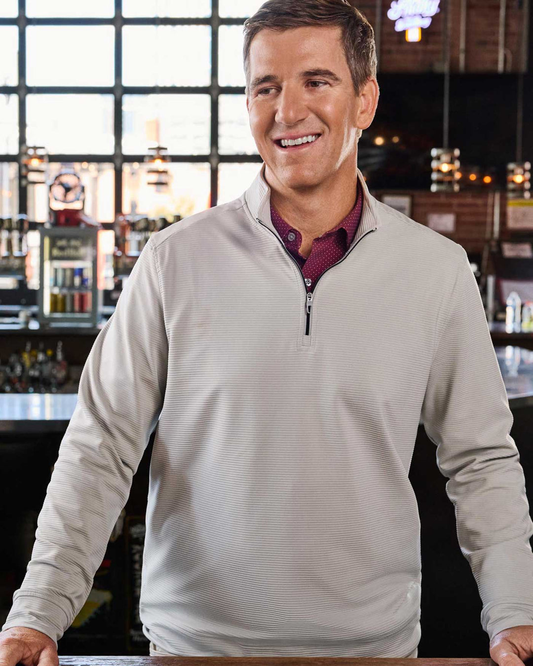 RIDGE STRETCH PERFORMANCE 1/4-ZIP