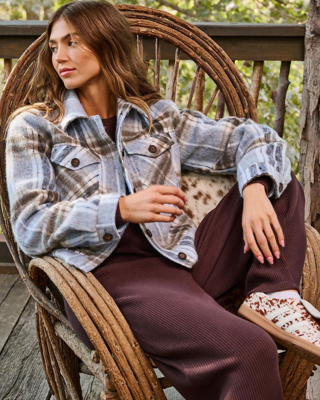 TALLULAH PLAID JACKET