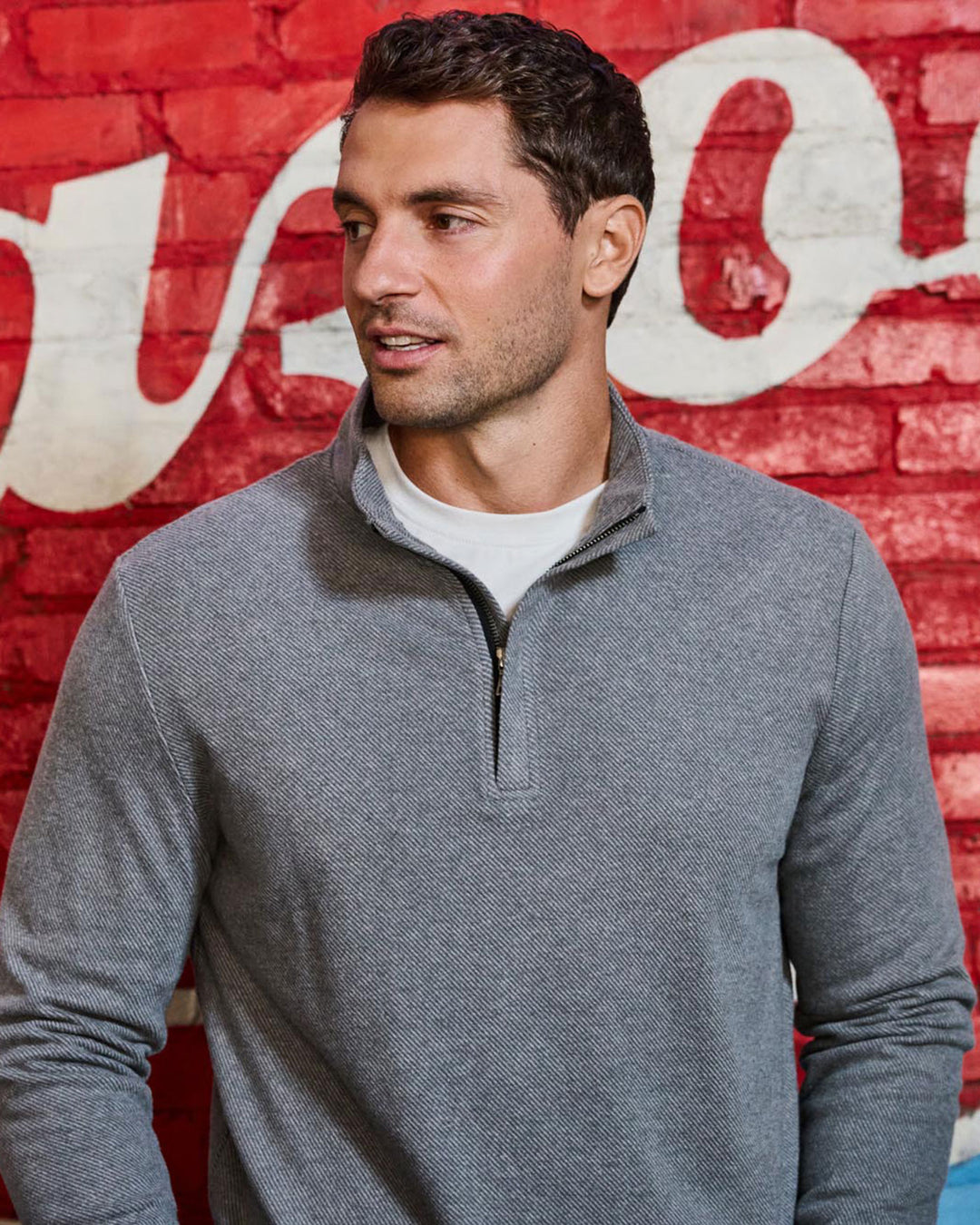 HERO STRETCH KNIT 1/4-ZIP