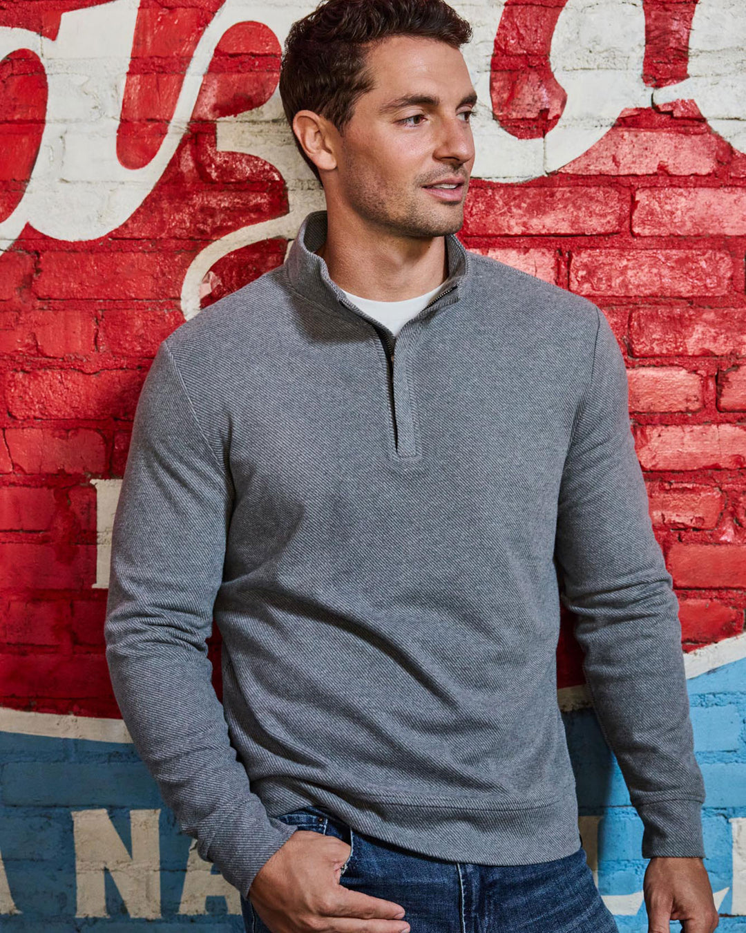 HERO STRETCH KNIT 1/4-ZIP