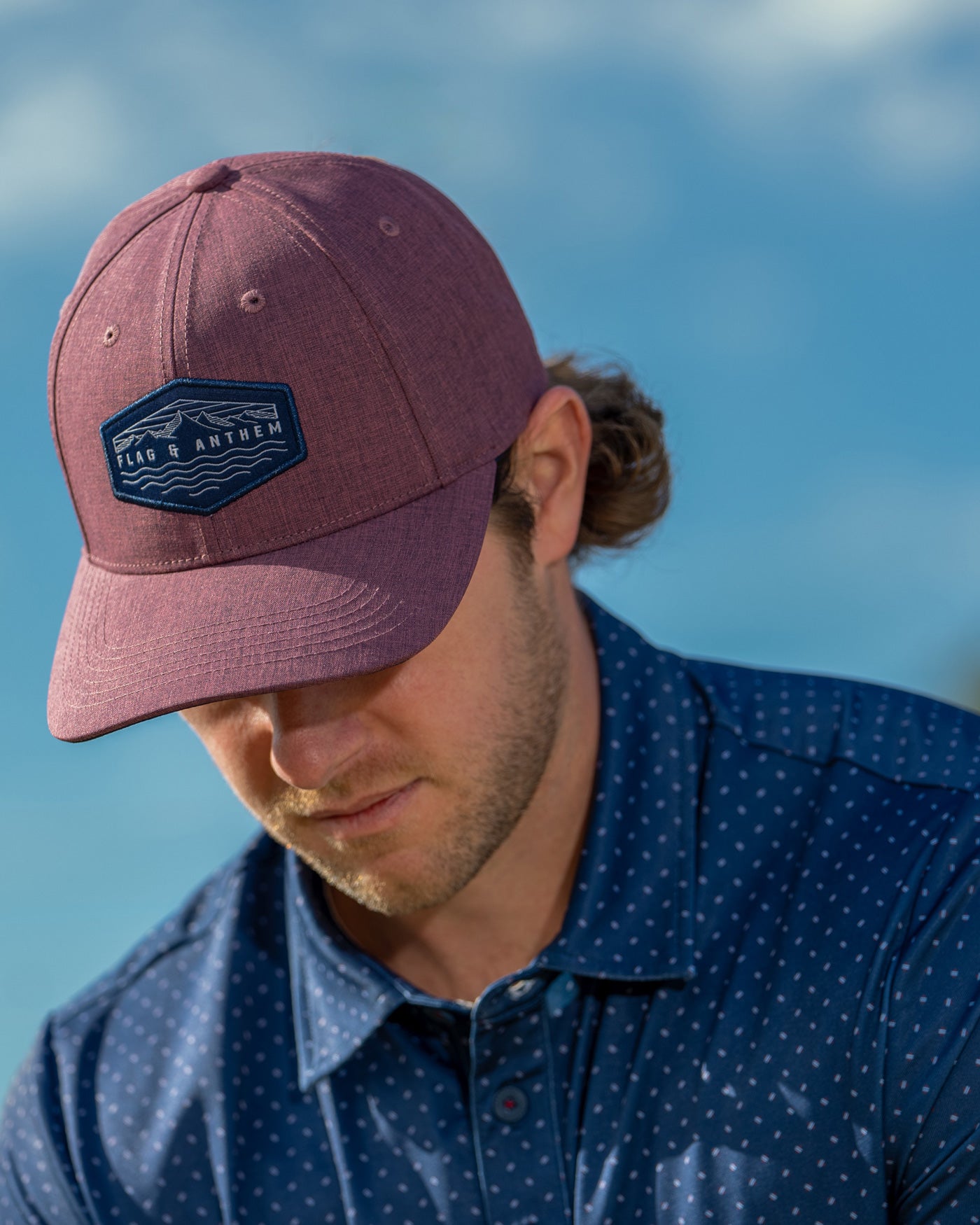 MOUNTAIN WAVE CROSSHATCH HAT