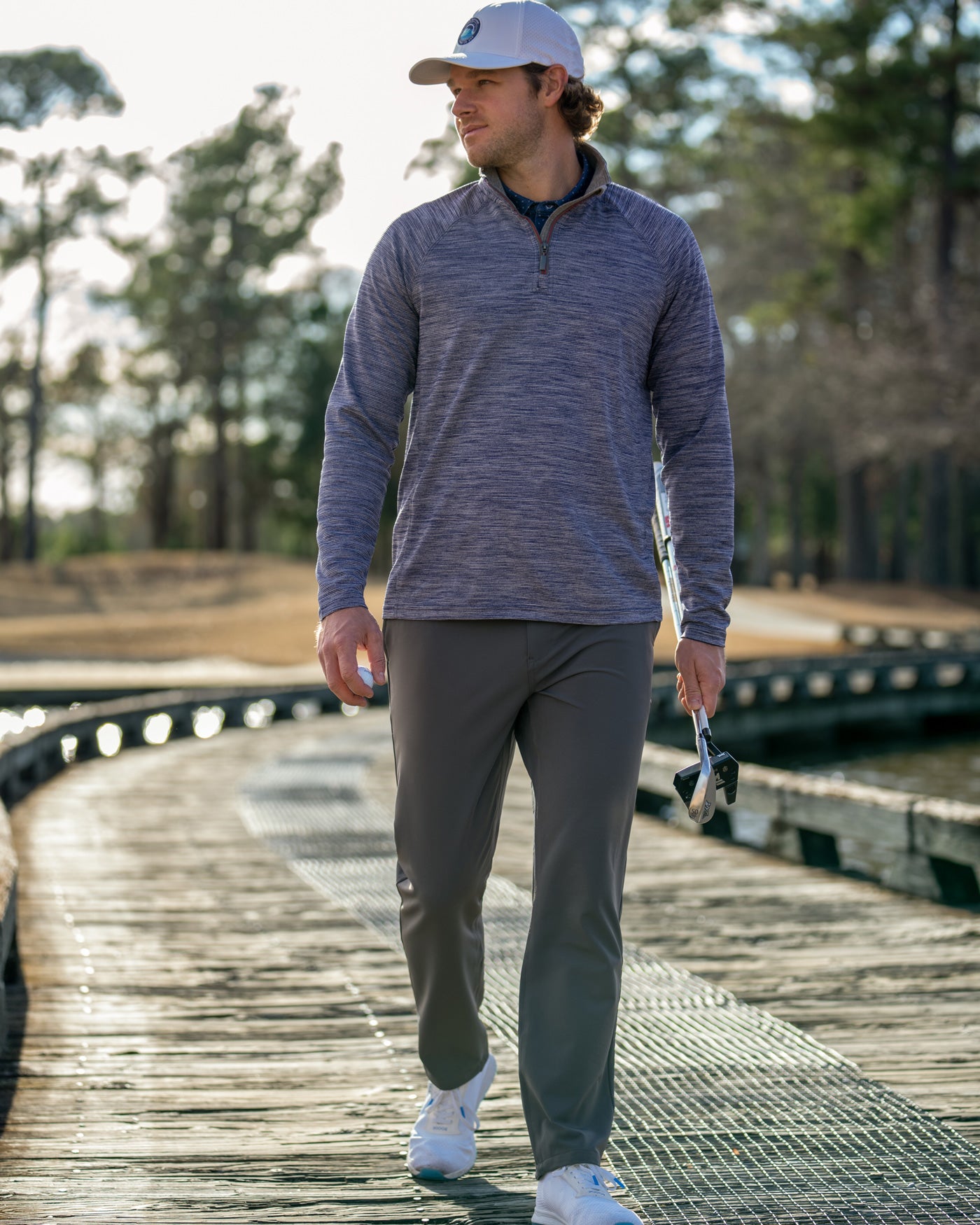 MADEFLEX FRESNO 1/4-ZIP PERFORMANCE PULLOVER