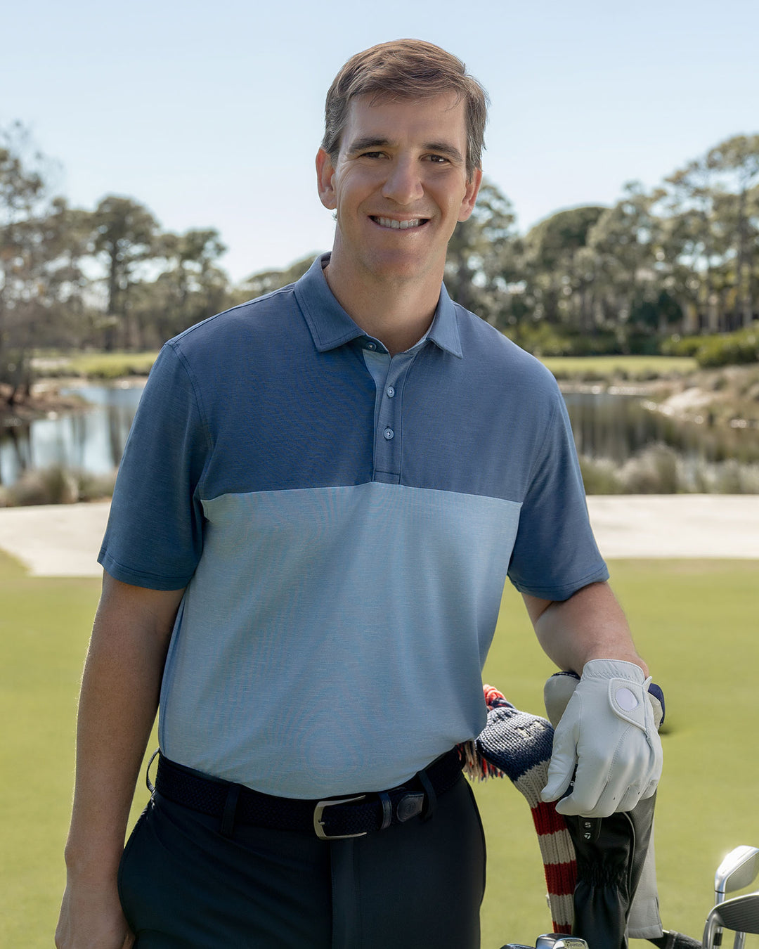ELITE SOLID BLOCKED PERFORMANCE POLO