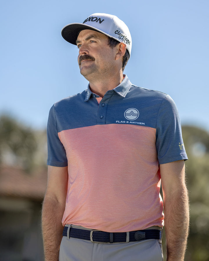 ELITE SOLID BLOCKED PERFORMANCE POLO
