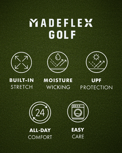 SHIELD CHEST STRIPE PERFORMANCE POLO