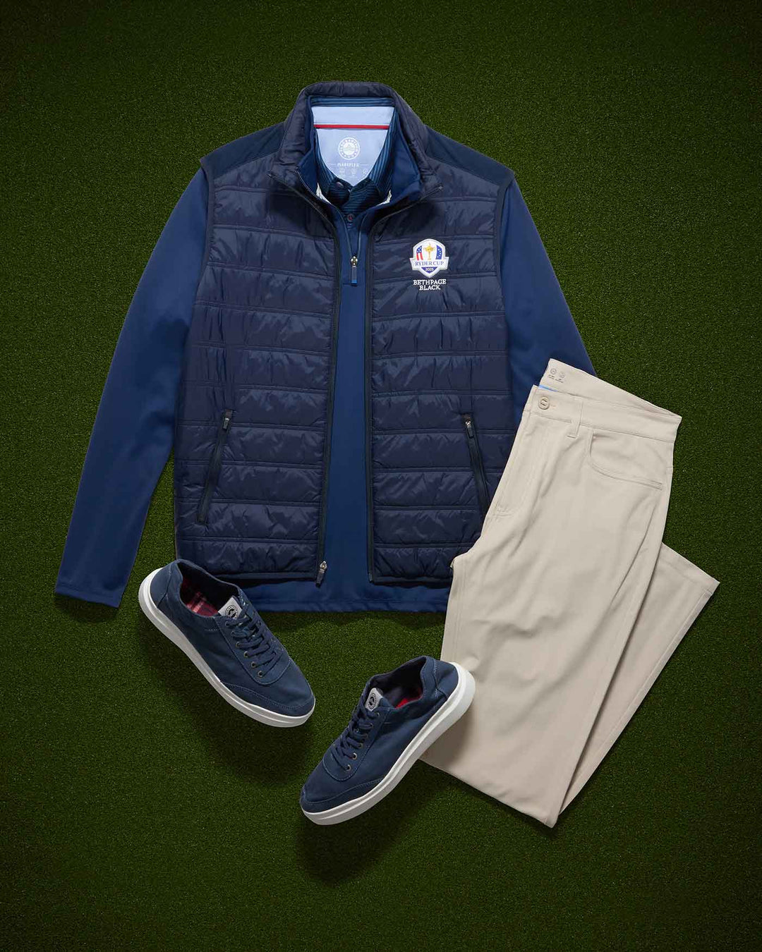 2025 RYDER CUP JOURNEY STRETCH PERFORMANCE 1/4-ZIP