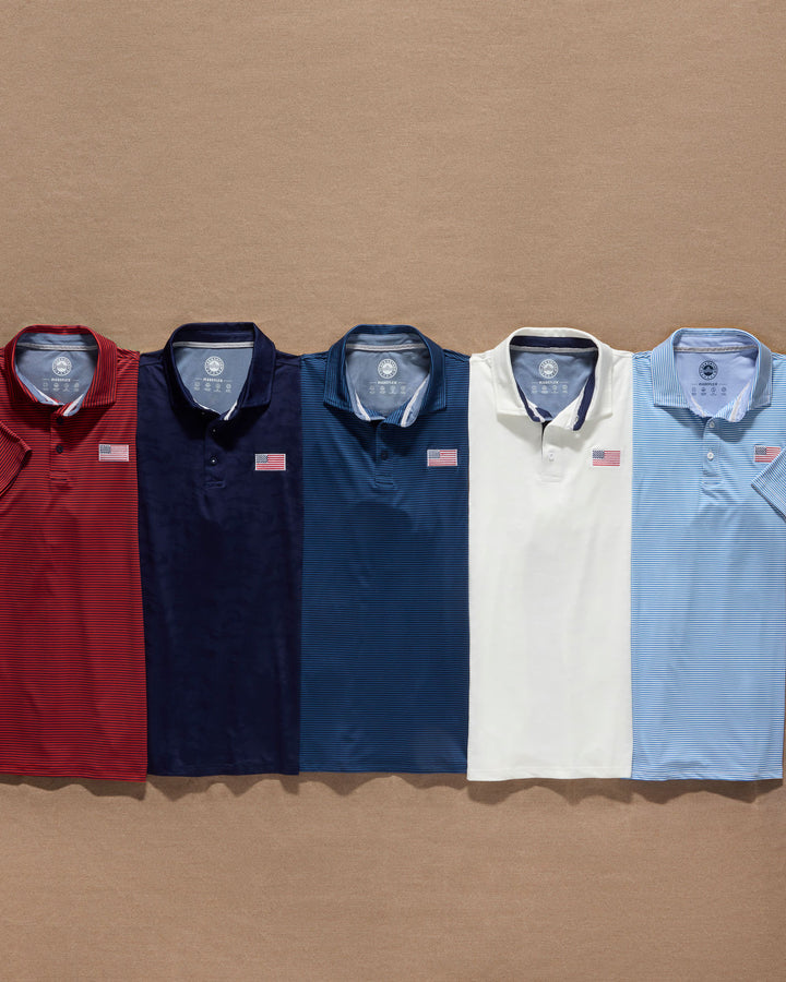 NAPLES FLAG PERFORMANCE POLO