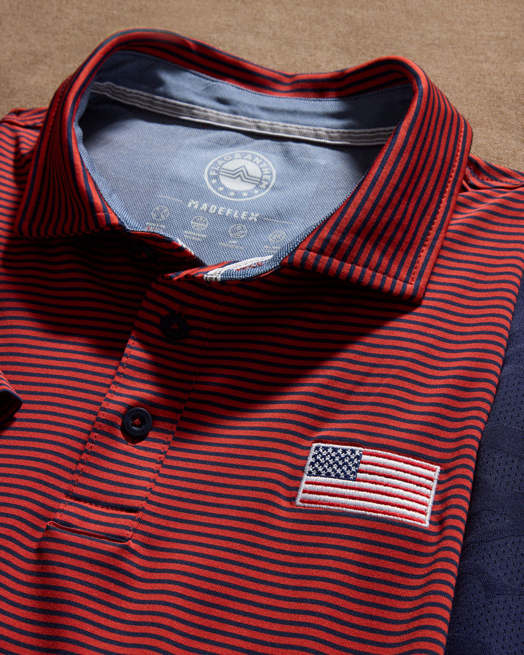 NAPLES FLAG PERFORMANCE POLO