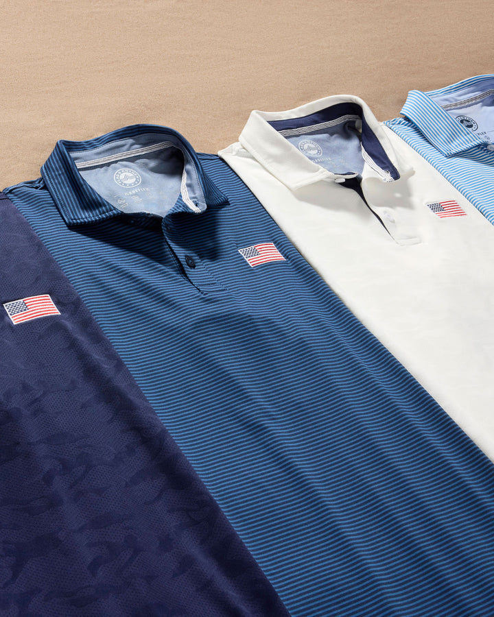 NAPLES FLAG PERFORMANCE POLO