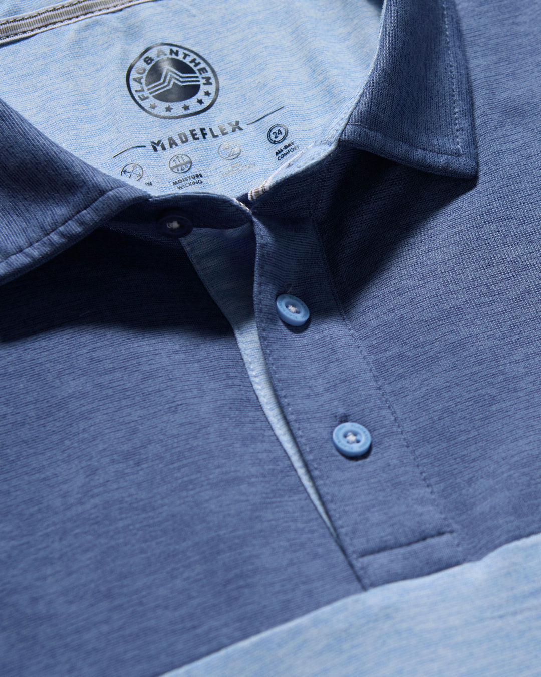 ELITE SOLID BLOCKED PERFORMANCE POLO