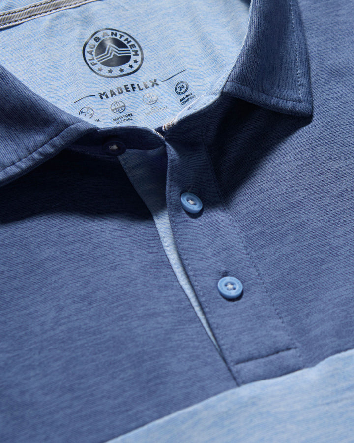 ELITE SOLID BLOCKED PERFORMANCE POLO