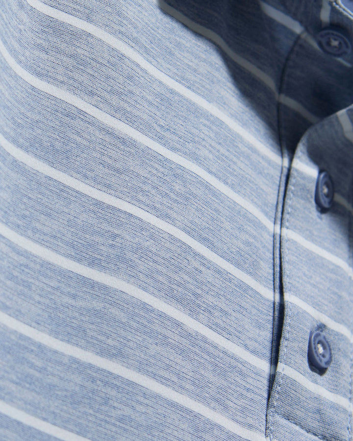 ELITE STRIPE PERFORMANCE POLO