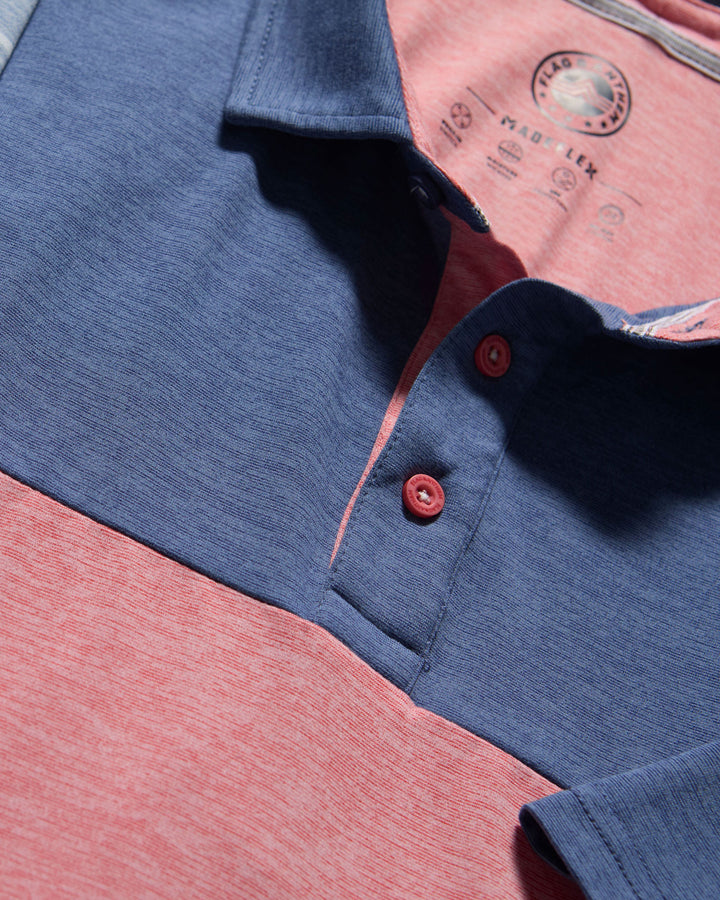 ELITE SOLID BLOCKED PERFORMANCE POLO